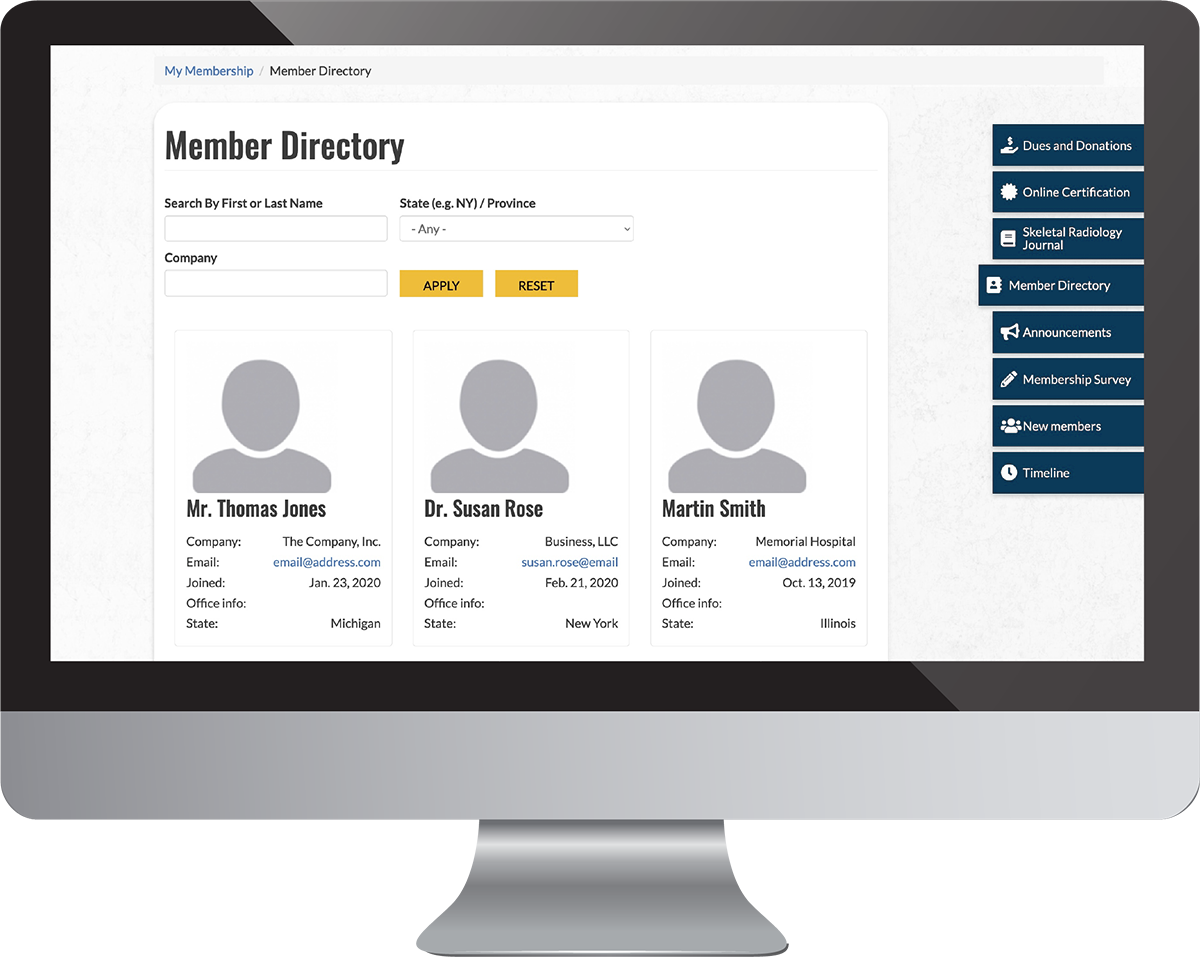 user directory